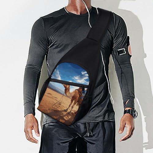 Mochila Compacta Sling para Senderismo y Viaje Unisex miniatura 7