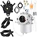 YOFMOO Carburetor Compatible with Golf Cart Club Car DS Precedent Turf Carryall FE290 Engines Carb 1016438 1016439 1016440 1016441 1016478 17561 1018056-01 101805601 1019056-01 101905601 1998-UP