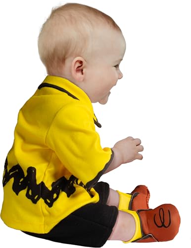 Disfraz Charlie Brown para bebés 6-12 meses miniatura 2