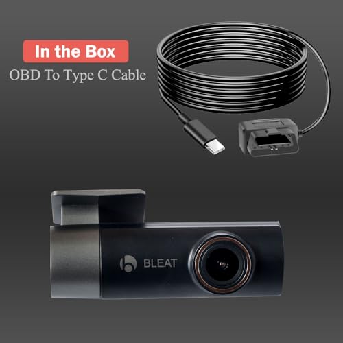Image of BLEAT Eagle Eye 2K DASHCAM with OBD Connectivity, G-Sensor, Parking Monitoring and SupeerNight Vision | Starvis2