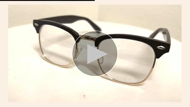 Amazon.com: zeroUV - Vintage Inspired Classic Horn Rimmed