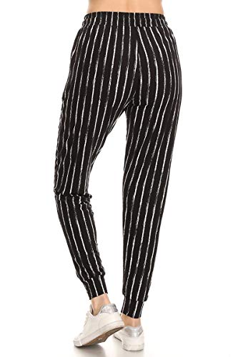 Image of Leggings Depot Premium Jogger Women's Popular Print High Waist Track Pants(S-XL)