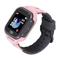 Kinder-Smartwatch Mit GPS Ortung - Wasserdicht, Rosa, Mit Selfie-Kamera