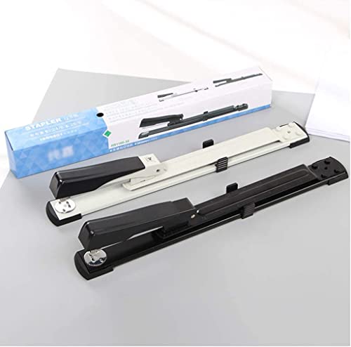 Stapler Long Reach Stapler,25 Sheet Capacity, Long Arm Standard Staplers For Booklet Or Book Binding Home Office Desk Stationery Office Supplies Stapler (Color : C) #TOP6