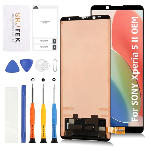 Amazon.co.jp: SRJTEK for SONY Xperia 5 II 6.1インチ 液晶パネル