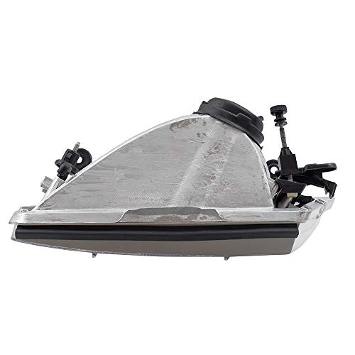 image for AutoandArt Brock Replacement Driver and Passenger Headlights Headlamps