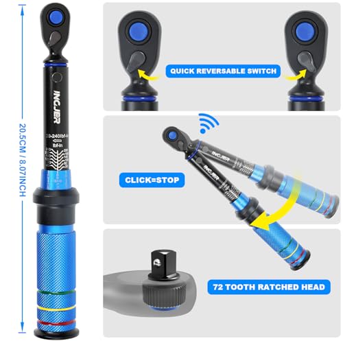 INGJER Mini 1/4 Torque Wrench