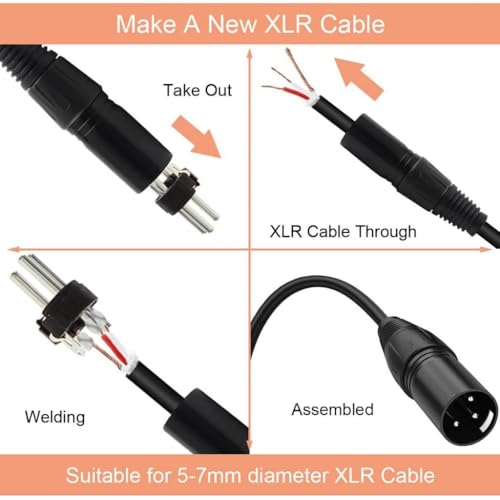 Connecteur à 3 Broches DuskHaven pour Rénover vos Câbles et Raccords Noirs - 6