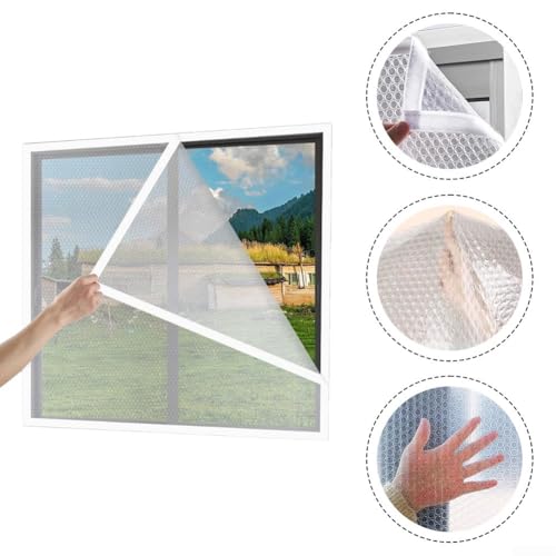 Film isolant de qualité supérieure en PVC transparent 120 x 150 cm - 5