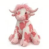 Cadeau Attentionné Ourson de Vache：Ce mignon doudou de bovin convient à la Journée de l'Oreiller, aux anniversaires ou à des gestes attentionnés spontanés — une douce façon d'exprimer votre affection.