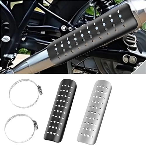 Protección térmica para tubo de escape ideal para viajes largos en moto y rutas urbanas diarias 7