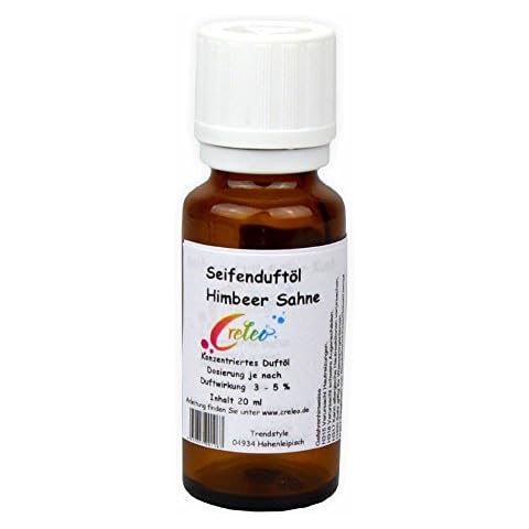 Creleo Seifen Duftöl Himbeer Sahne 20 ml hochkonzentriert zum herstellen von Seifen Aller Art Cover