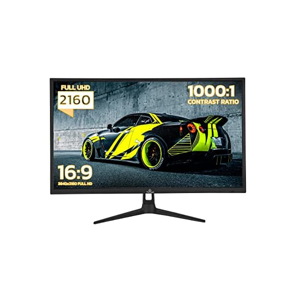 YEYIAN ODRAZ Monitor Gaming 27”,4K UHD HDR, Marco Super Estrecho, 3840x2160 IPS Panel, 1 Billion Colors, 300cd/m2, 1000:1, 60Hz, 5ms, 16:9, 178°, G-Sync, FreeSync, DP/HDMI/USB, Speakers, VESA - Image 3