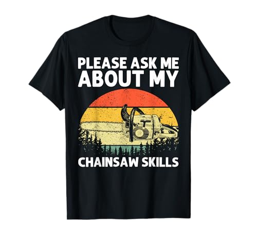 Chainsaw Art T-Shirt for Men and Women