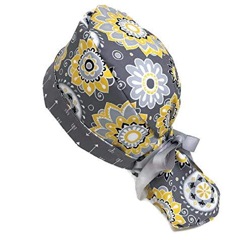 Ponytail Scrub Hat Graycious Arrow