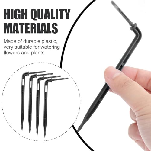 THXFUNAREA 50 Stück Bewässerungstropfer, 3/5 mm Schlauch bewässerungssystem, Pfeil, tropfer bewässerung, Emitter, Mikro-Tropfer, Sprinkler, Tropfen