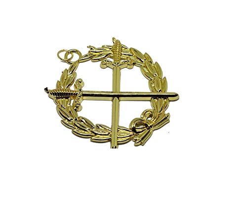 Masonic Double Sword Collar Grand Lodge Jewel - Inner Guard/Inside Sentinel