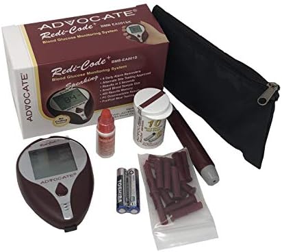 Advocate Redi-Code Plus Speaking Blood Glucose Meter Kit Advocate Redi-Code Plus Speaking Blood Glucose Meter Kit