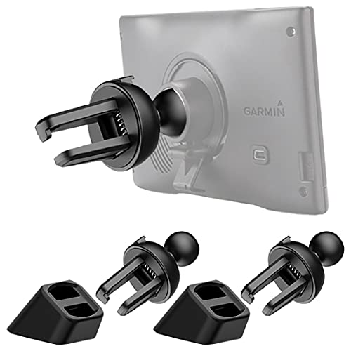 Garmin GPS Dashboard Mount, GPS Dash Mount Multifunctional Ball Plunger & Base, Flexible Installation for Dashboard, Mount for Garmin Nuvi GPS Replacement Base for Phone Mount (Pack of 2)