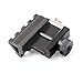 IORMAN 45 Degree Rail Mount 4 Slots Picatinny Weaver Rail for Flashlights Laser Red Dot Sight Optics 3 Units in Pack