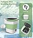 13L Portable Washing Machine, Mini Portable Washer with Spin Dryer, 3 Modes Deep Cleaning for Baby Clothes Socks Underwear or Small Items, small Washing Machine suitable for Apartment,RV Travel Green