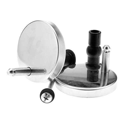 ENET New Replacement Two Sets Toilet Seat Top Fix Hinge Pack
