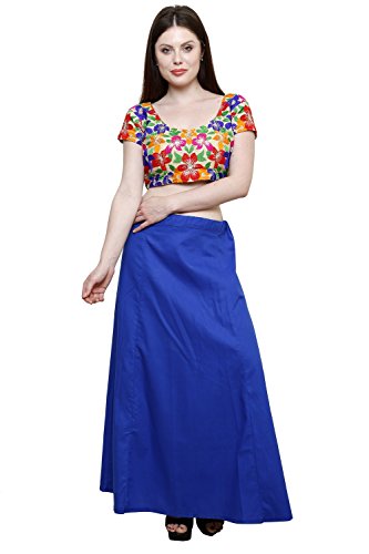 Image of Pistaa combo of 3 Women's Cotton Best Indian Readymade Inskirt Saree petticoats