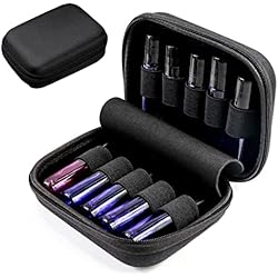 Maletin Aceites Esenciales Bolsa de Transporte portátil para aceites Esenciales, Caja de Aceite Esencials para 10 Botellas, Resuelve el Problema de almacenar aceites Esenciales