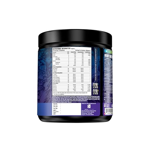 Image of Prosupps HYDE Xtreme- Hard Hitting Energy Pre Workout Supplement | Caffeine, Beta-Alanine, Creatine Hcl, L-Arginine | For Muscle Pump, Vascularity|30 Servings (Blue Razz), Powder, 195 grams