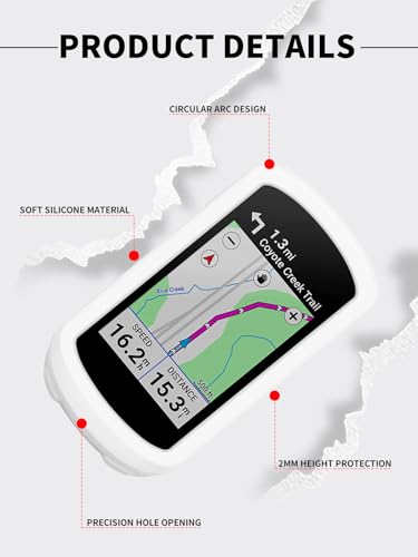 Coque Garmin Explore 2 de protection cyclotourisme et VTT yystao