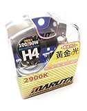 Leuchtmitteltypen H4 im Lieferumfang enthalten: Doppelpack (Paar) Wattzahl [Ziehung]: 100 Watt [Leistung]: 150 Farbe: Golden Style Farbtemperatur: 3300 K