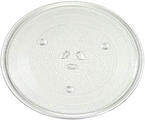 HQRP 11-1/4 inch Glass Turntable Tray Compatible with Maytag 56001082 Y02280047 02280047 CMV1000ADA CMV1000ADB CMV1000ADW MMV5000ADA MMV5000ADB MMV5000ADW Microwave Oven Cooking Plate