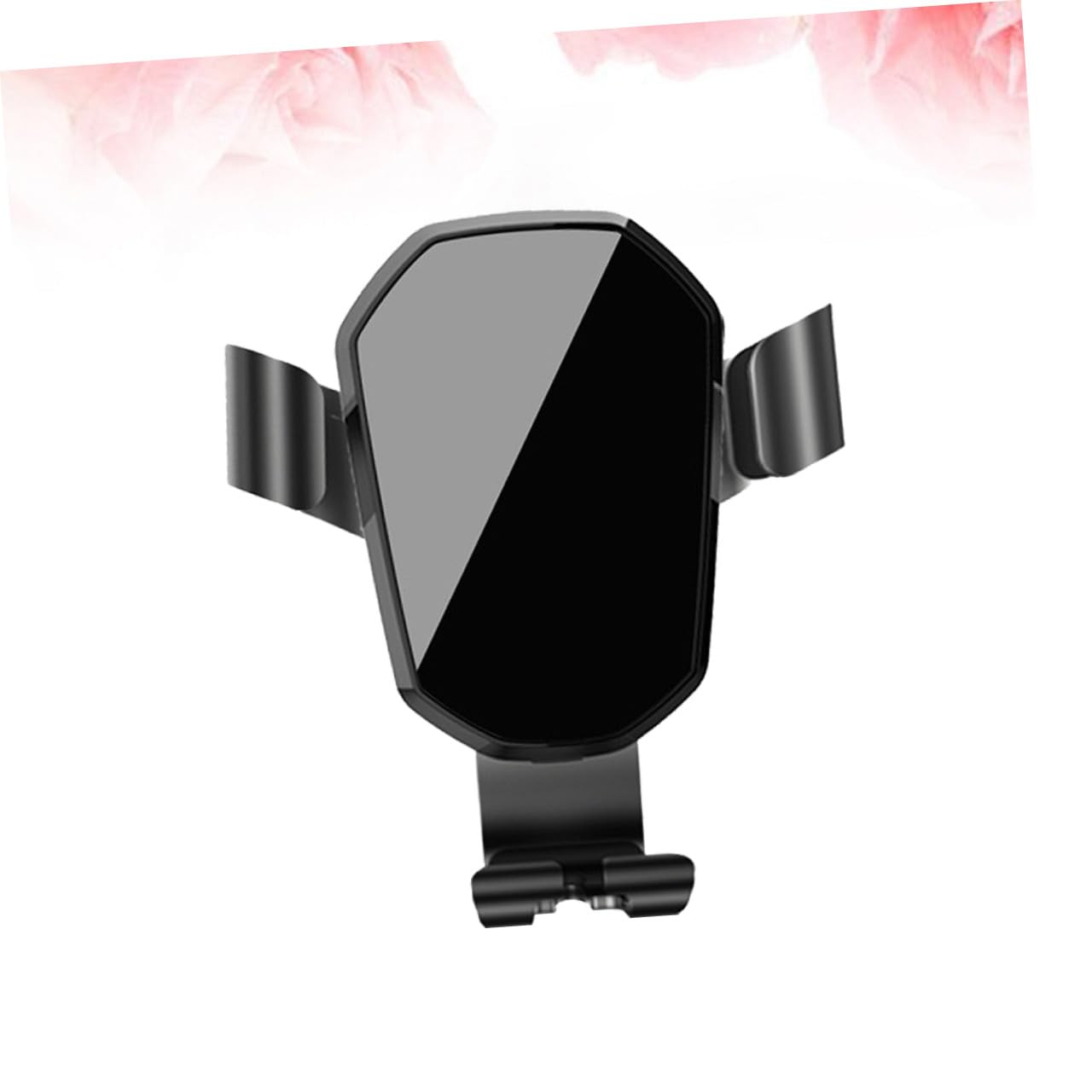 Hemobllo 3piezas Soporte De Teléfono para Coche Soporte De Aire Acondicionado Compatible La Mayoría De Smartphones Negro