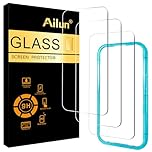 Ailun 3 Pack Screen Protector for iPhone 17 Pro [6.3 inch] with Installation Frame, Tempered Glass,Sensor Protection, Dynamic Island Compatible, Case Friendly