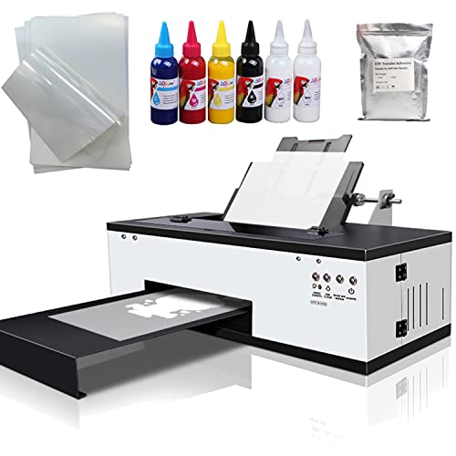 New A3+ DTF L1800 Printer Direct to Film Transfer Printer Home w/Roller Feeder, ONE SIZE