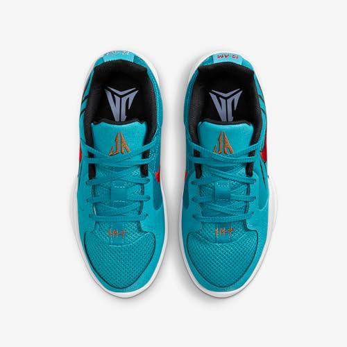 Ja 2 SE Scratch Big Kids' Basketball Shoes (Rapid Teal/Black/Ale Brown/University Red)4