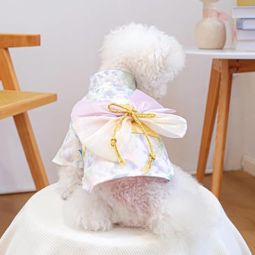 Disfraz Kimono Japonés para Perro XL Rosa miniatura 3