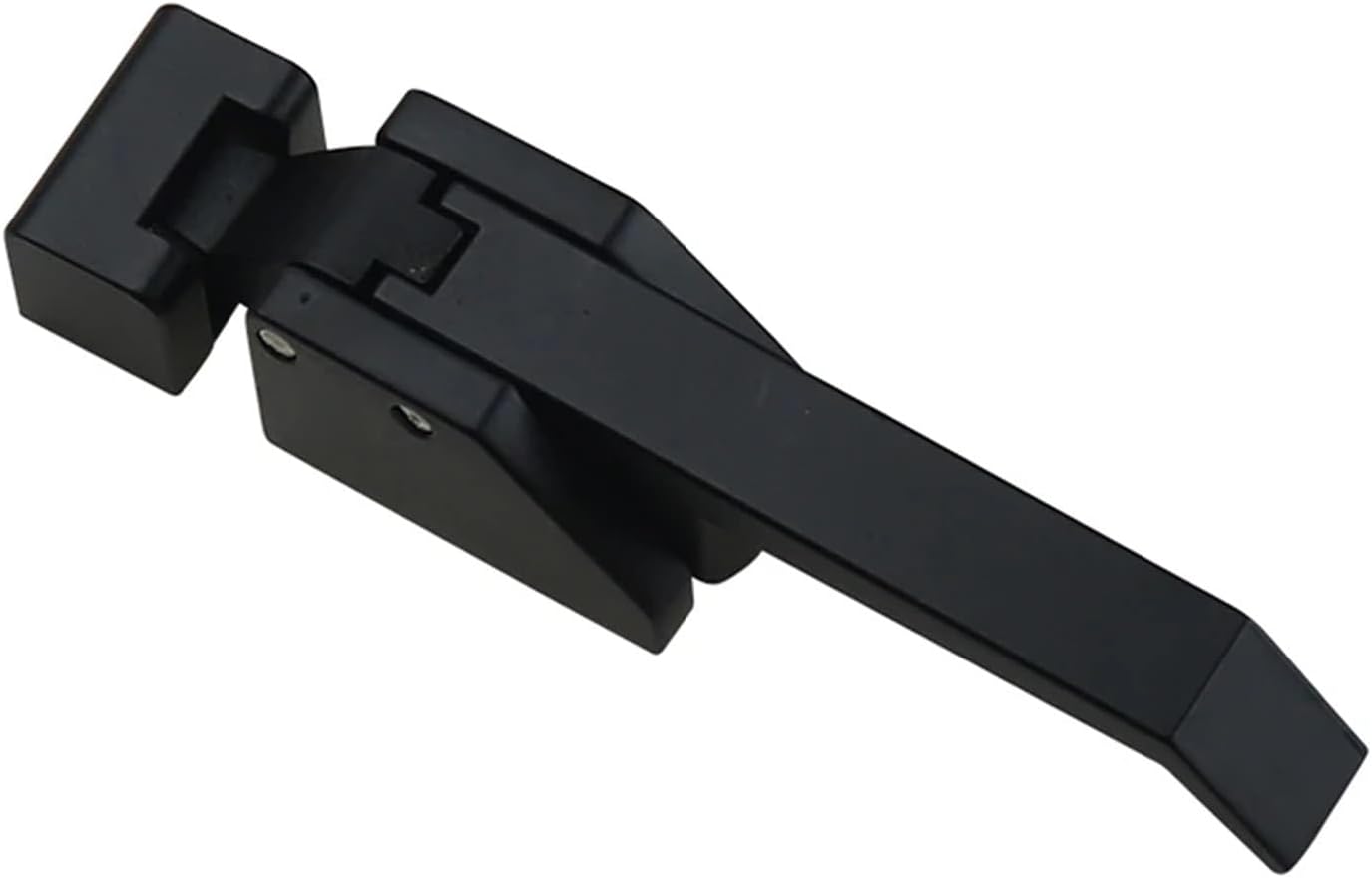 Zinc Alloy Black Heavy-Duty Door Handle Lock Isolation Buckle Equipment 1Pcs