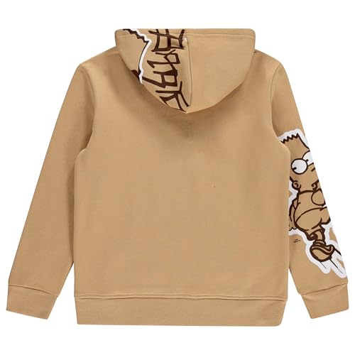 Ensemble sweat à capuche et short Bart Simpson garçon en coton doux toutes tailles - 5