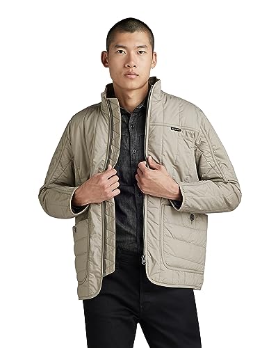 G-Star Raw Sobrecamisa Liner Para Hombre, Gris Elephant Skin D23659-4481-G106 , M G-Star Raw Sobrecamisa Liner Para Hombre, Gris Elephant Skin D23659-4481-G106 , M