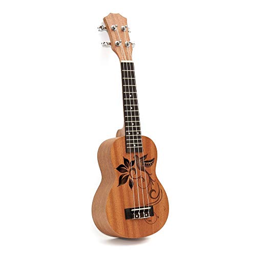 Ukulele 21 pouces Mini bois traditionnel Ukulélé Soprano Uke Hawaii enfants petite guitare avec sac Gig for enfants… - Les Beatles, Paul McCartney, John Lennon, RIngo Starr, George Harrison Ukulele 21 pouces Mini bois traditionnel Ukulélé Soprano Uke Hawaii enfants petite guitare avec sac Gig for enfants… – Image 3