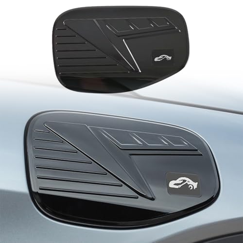 L2R for BYD Seal (2022-2025) Charging Port Door Engine Component Cap Cover Trim Overlay Decor ABS Car Exterior Accessories 1 PC (Glossy Black)