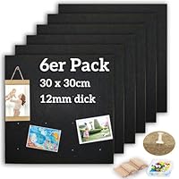 G Gamit Lot De 12 Grands Tableaux D'affichage Muraux En Feutre Avec Languettes Adhésives