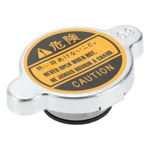 Hoite Bouchon de radiateur, compatible avec la plupart des véhicules Honda, Kawasaki, Suzuki et Yamaha, convient aux voitures et motos, facile à installer, durable