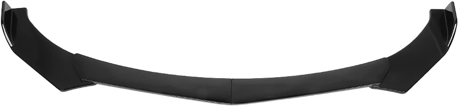 Akozon Front Bumper Lip Spoiler for Q50 Q60 Q70 G25 G37 2014 2020, Lancer 2008 2017, 2000 2012, / 2015 2021 Glossy Black ABS Body Kit