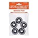 Cympad Optimizer Foam Cymbal Washers 40x15mm – Set of 5 Cellular Foam Pads for Cymbals – Improves Sound, Protection & Stability – Fits All Setups – Drummer Must-Have