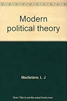 Modern Political Theory (Nelson political science series) 0064944522 Book Cover