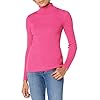 Amazon-Essentials-Womens-Slim-fit-Lightweight-Long-Sleeve-Turtleneck-Sweater Amazon Essentials Women's Slim-Fit Lightweight Long-Sleeve Turtleneck Sweater, Bright Pink, Small