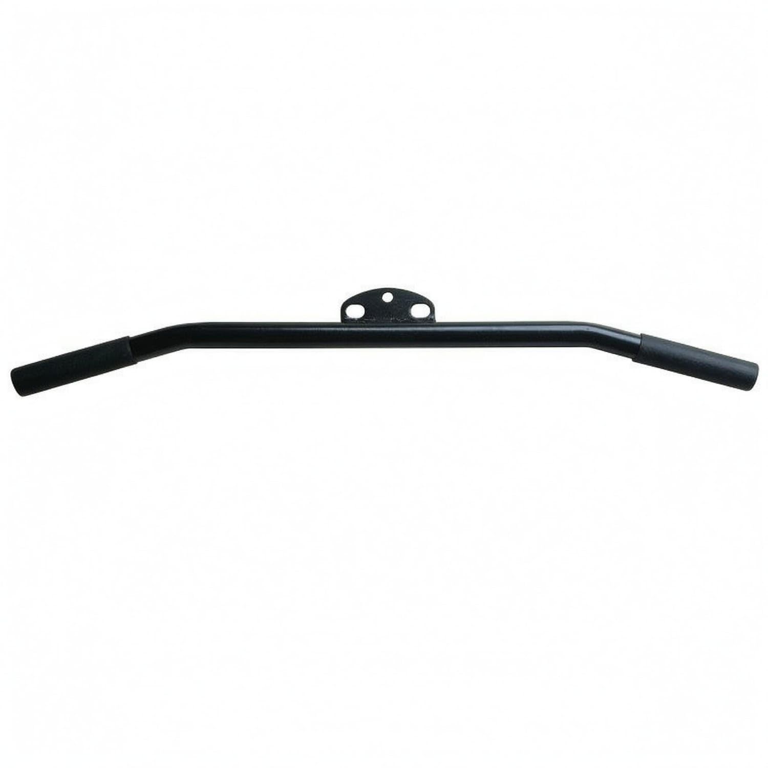 Central Mounting Plate High Pulley Bar Hand Grips LAT Pulldown Bar Black Finish Pull Down Handle Hollow Metal, 73CM Short LAT-image-15