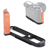 Poignée latérale ergonomique en bois véritable : le support en forme de L comprend une poignée latérale profilée fabriquée à partir de bois véritable. Ce design offre une manipulation supérieure, un meilleur équilibre et réduit la fatigue de la main pour des sessions de photographie confortables et prolongées.